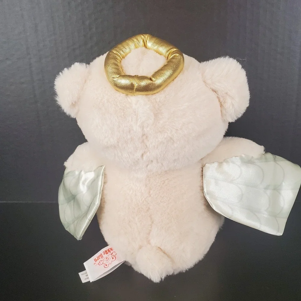 Cuddle Barn Singing Beige Angel Teddy Bear 10